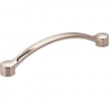 Hardware Resources 745-128SN - 128 mm Center-to-Center Satin Nickel Arched Belfast Cabinet Pull