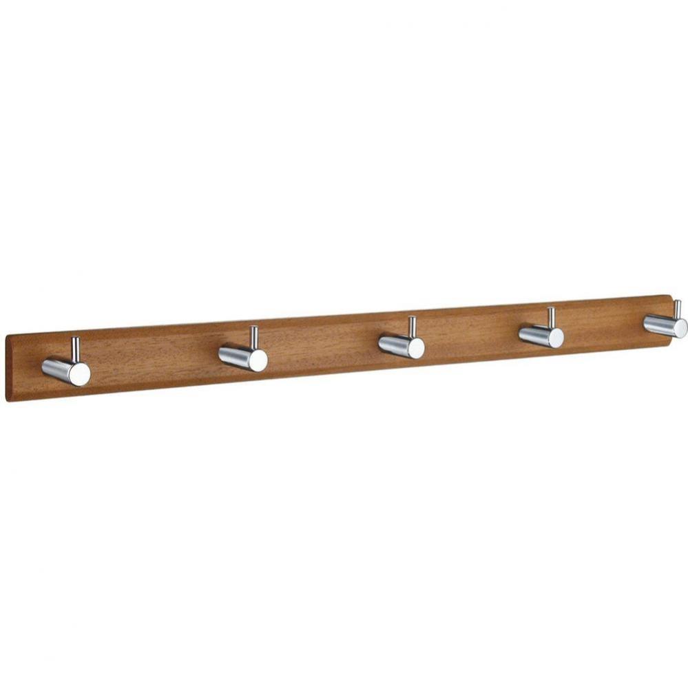 Coat Rack Five Stainless