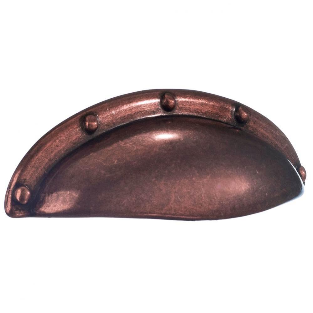 Pull Antique Copper Finish Length 3 1/2&apos;&apos; CC 2 1/2&apos;&apos;