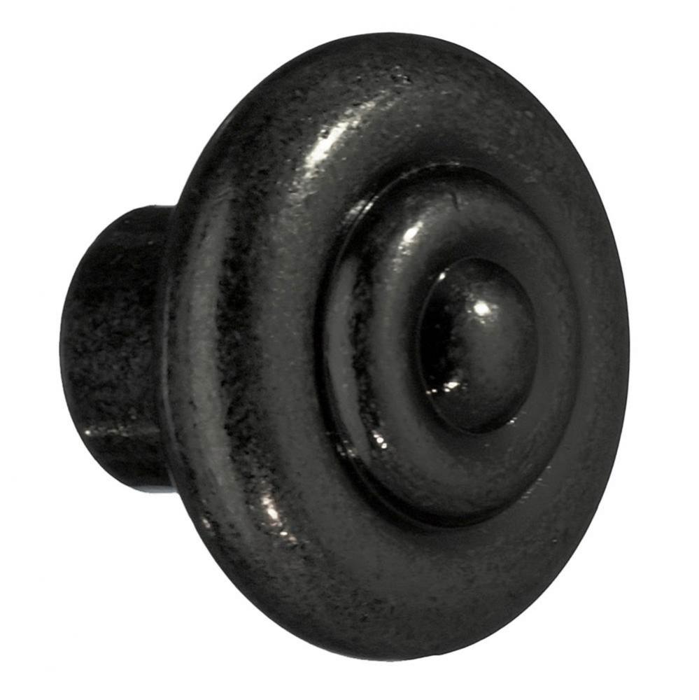 Knob Black 1 1/4&apos;&apos;