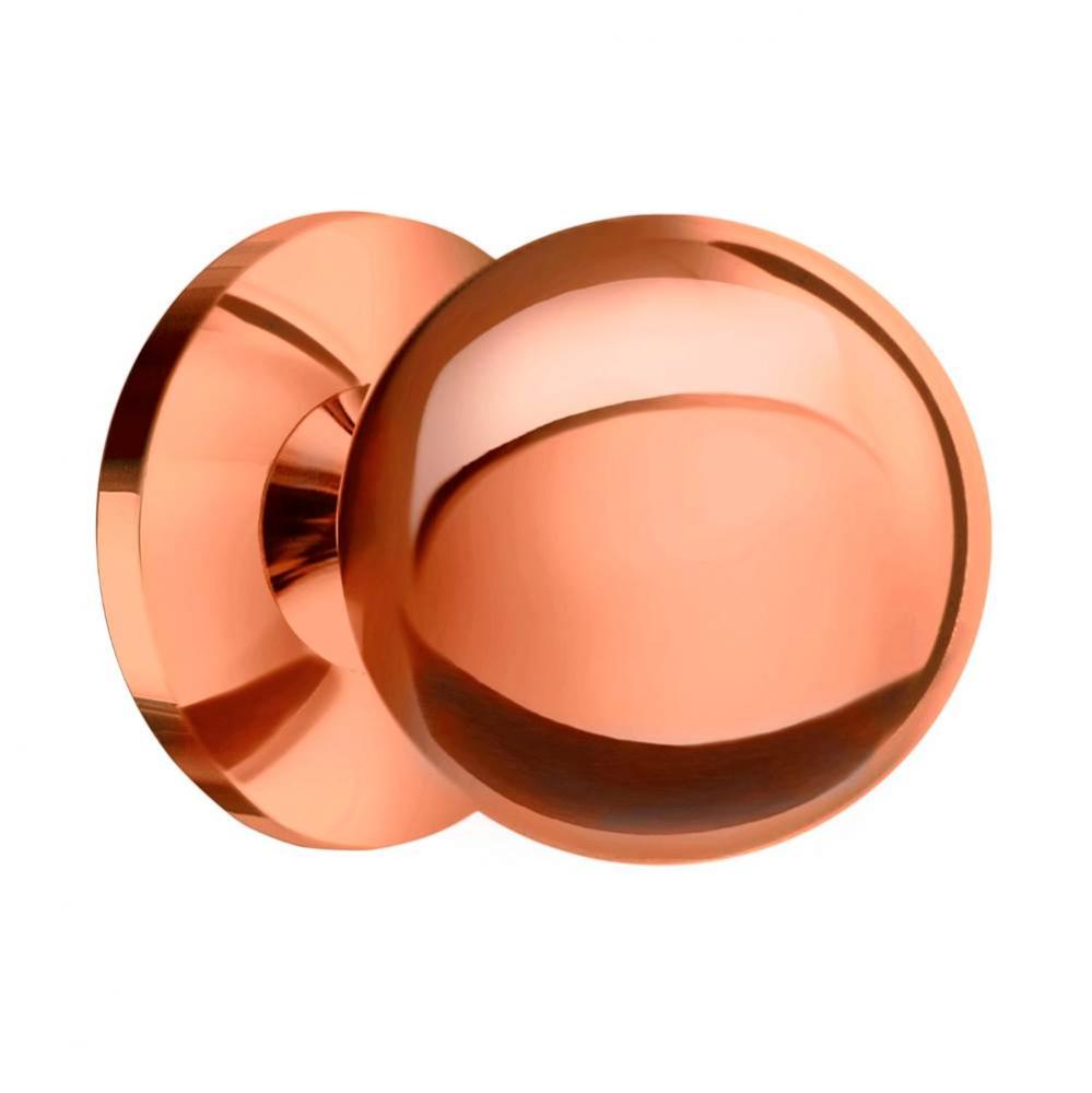 KNOB POLISHED COPPER FINISH 1&apos;&apos;