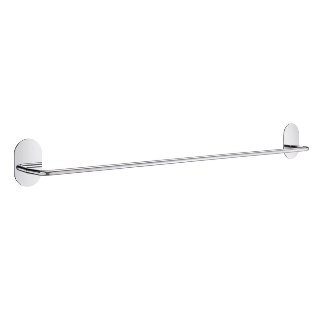 Self adhesive 22.5&apos;&apos; towel bar polished stainless steel - oval