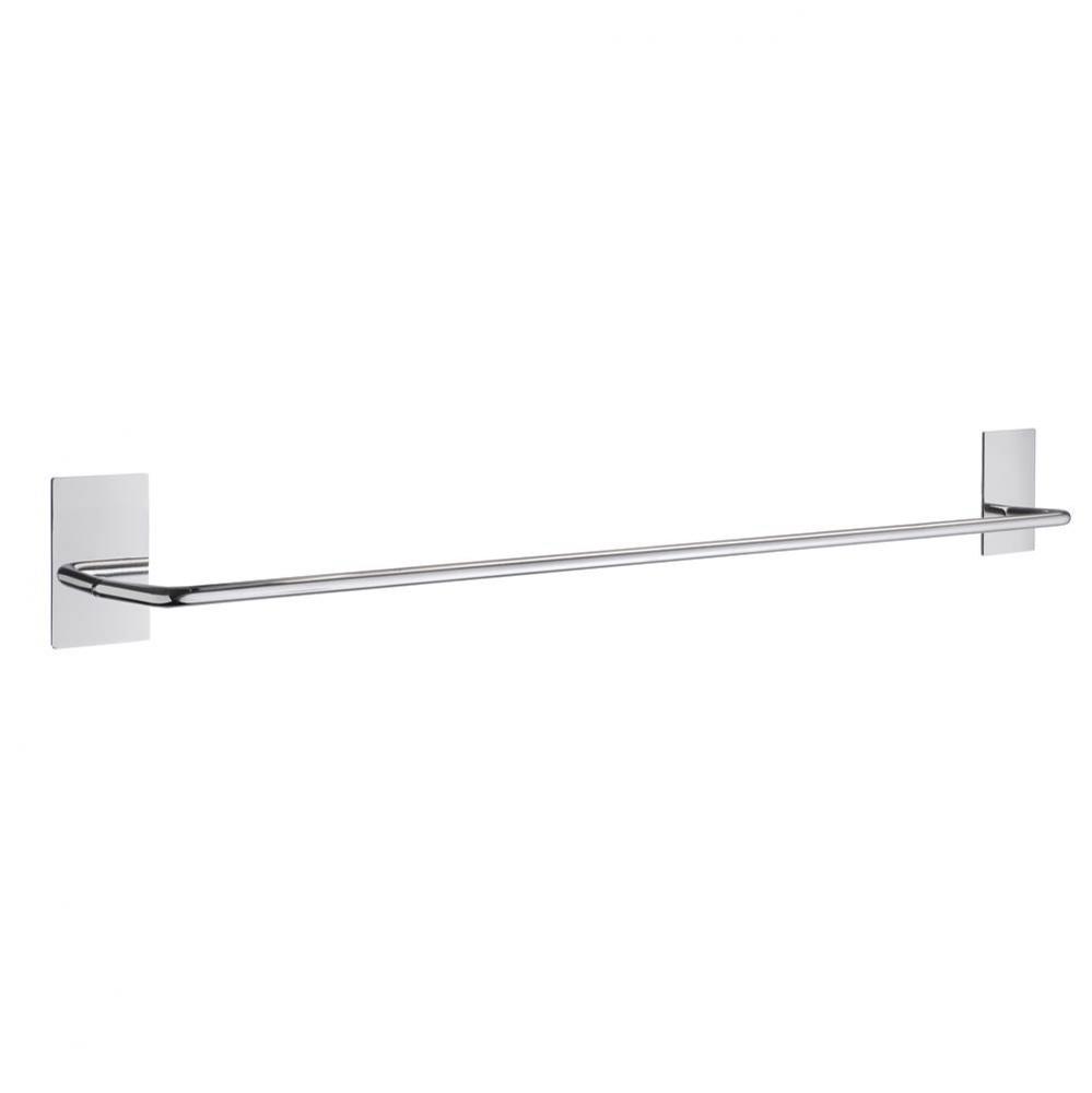 Self adhesive 22.5&apos;&apos; towel bar polished stainless steel - rectangle