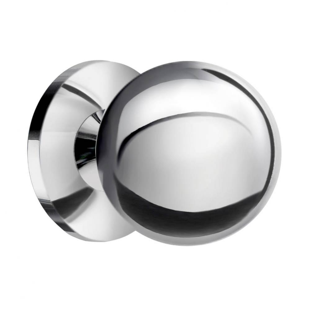 KNOB POLISHED CHROME 1&apos;&apos;