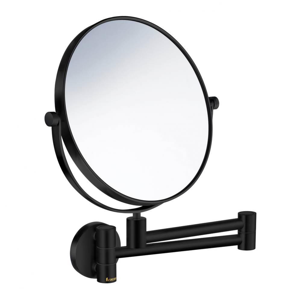 Black Wall Mounted Make Up Mirror