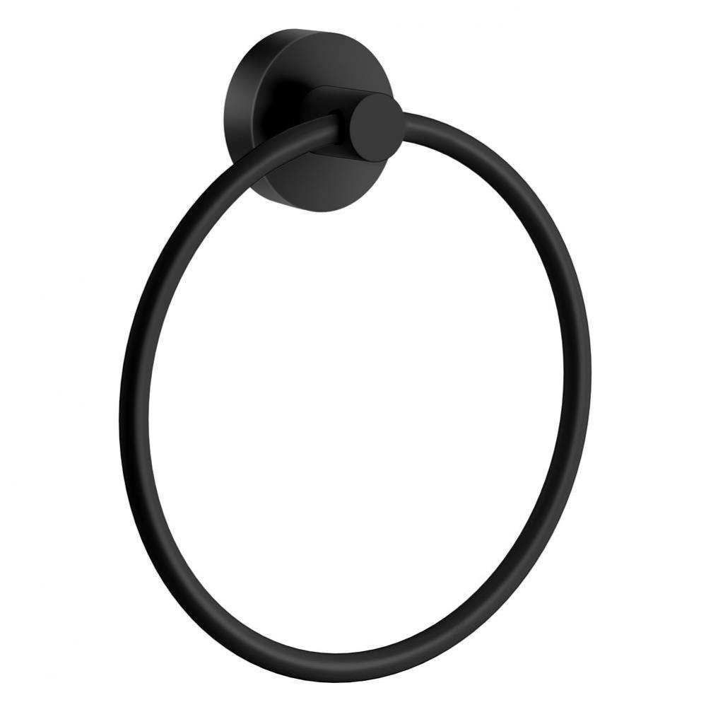 Home Towel Ring Black