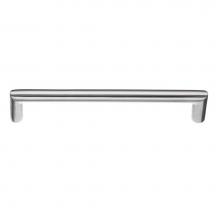 Smedbo B6211 - 5 1/8'' Br Stainless Steel Pull