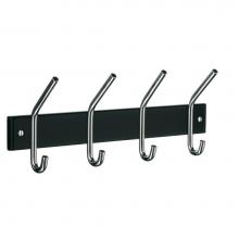 Smedbo BB1014 - BESLAGSBODEN Coat and Hat Rack, Quadruple