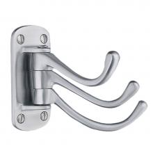 Smedbo BK248M - Triple Coat Hook3 1/4'' Br Ch