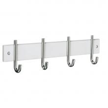 Smedbo BX1004 - BESLAGSBODEN Coat Rack, Quadruple