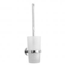 Smedbo YK333 - Time Toilet Brush With Frosted Glass