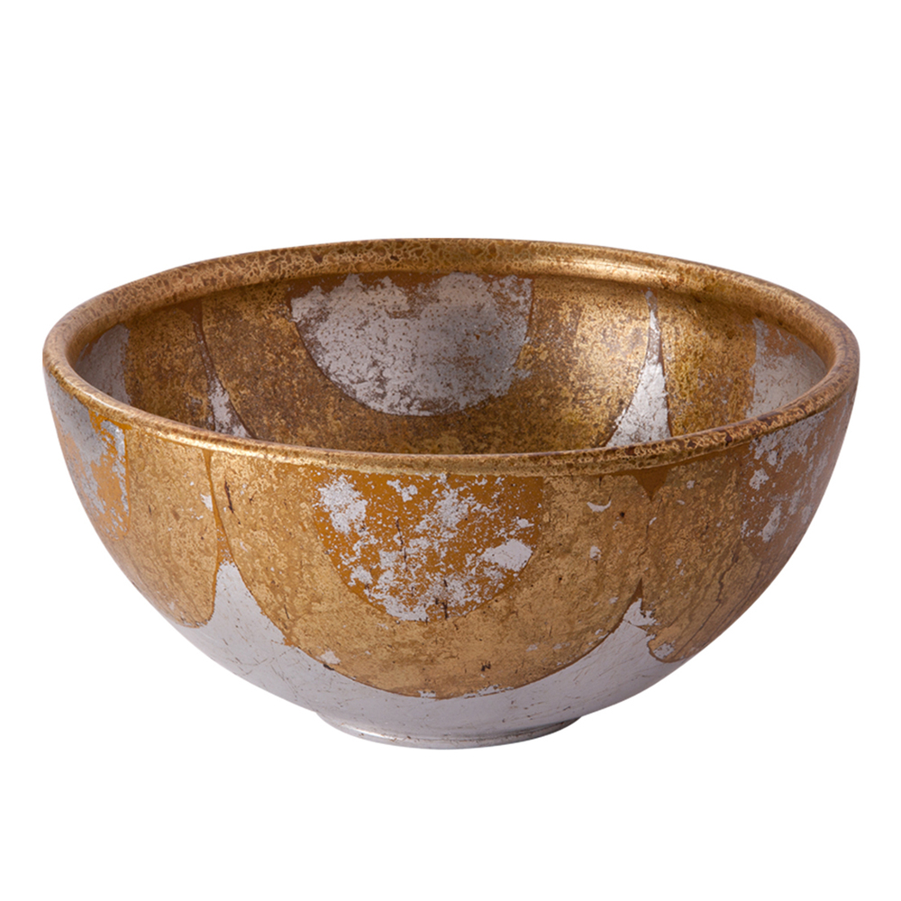 Belle Chase Gold Accent Bowl Home Decor