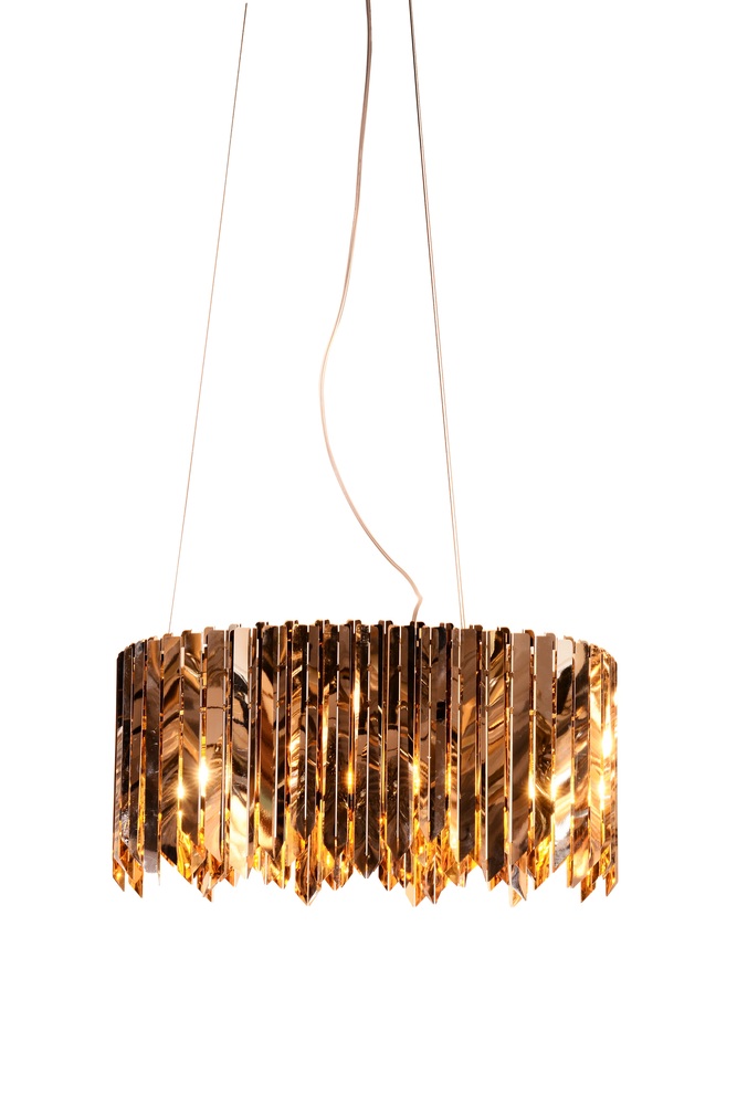 Peron Glam Silver And Gold Chandelier