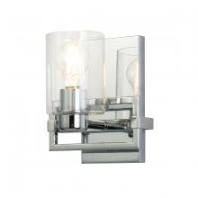 Lucas McKearn BB90117PC-1 - Estes 1 Light Wall Sconce In Polished Chrome