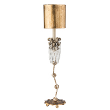 Lucas McKearn TA1060 - Venetian Crystal and Distressed Finished Accent Table Lamp