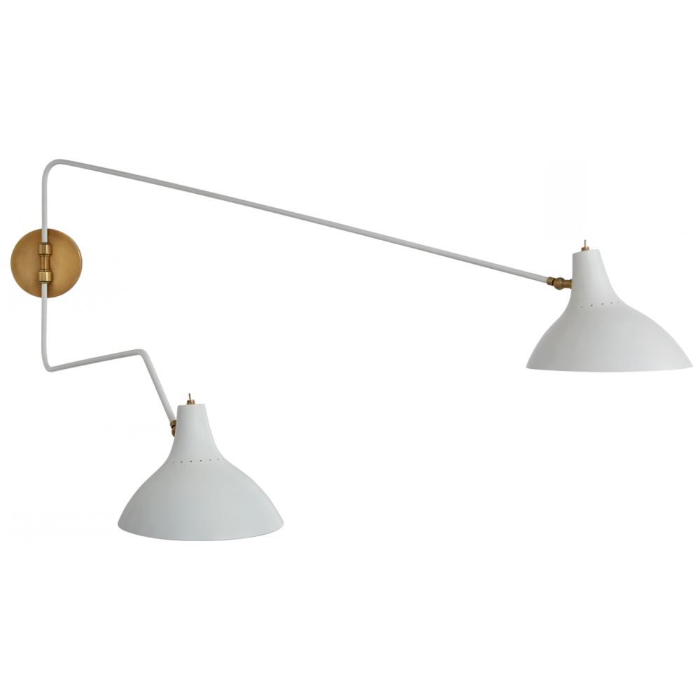 Charlton Large Double Wall Light