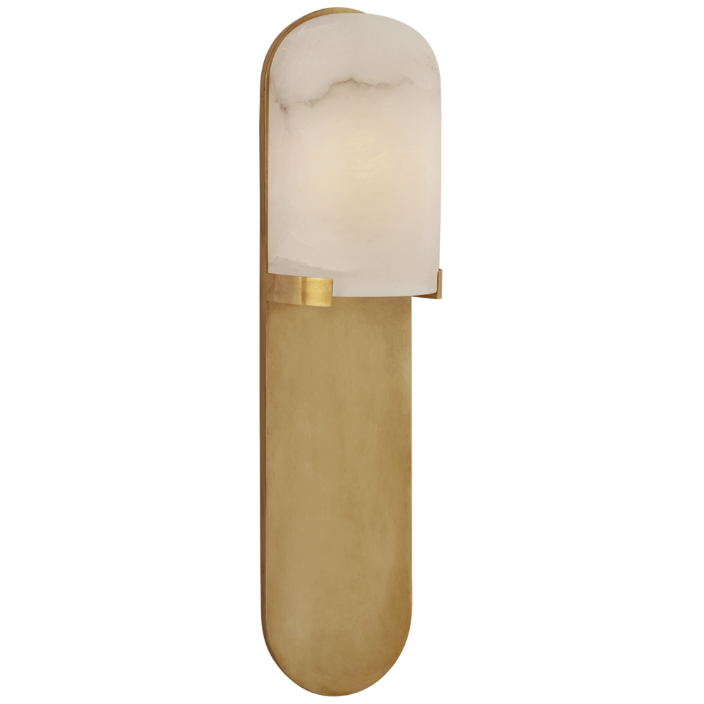 Melange Medium Elongated Pill Sconce