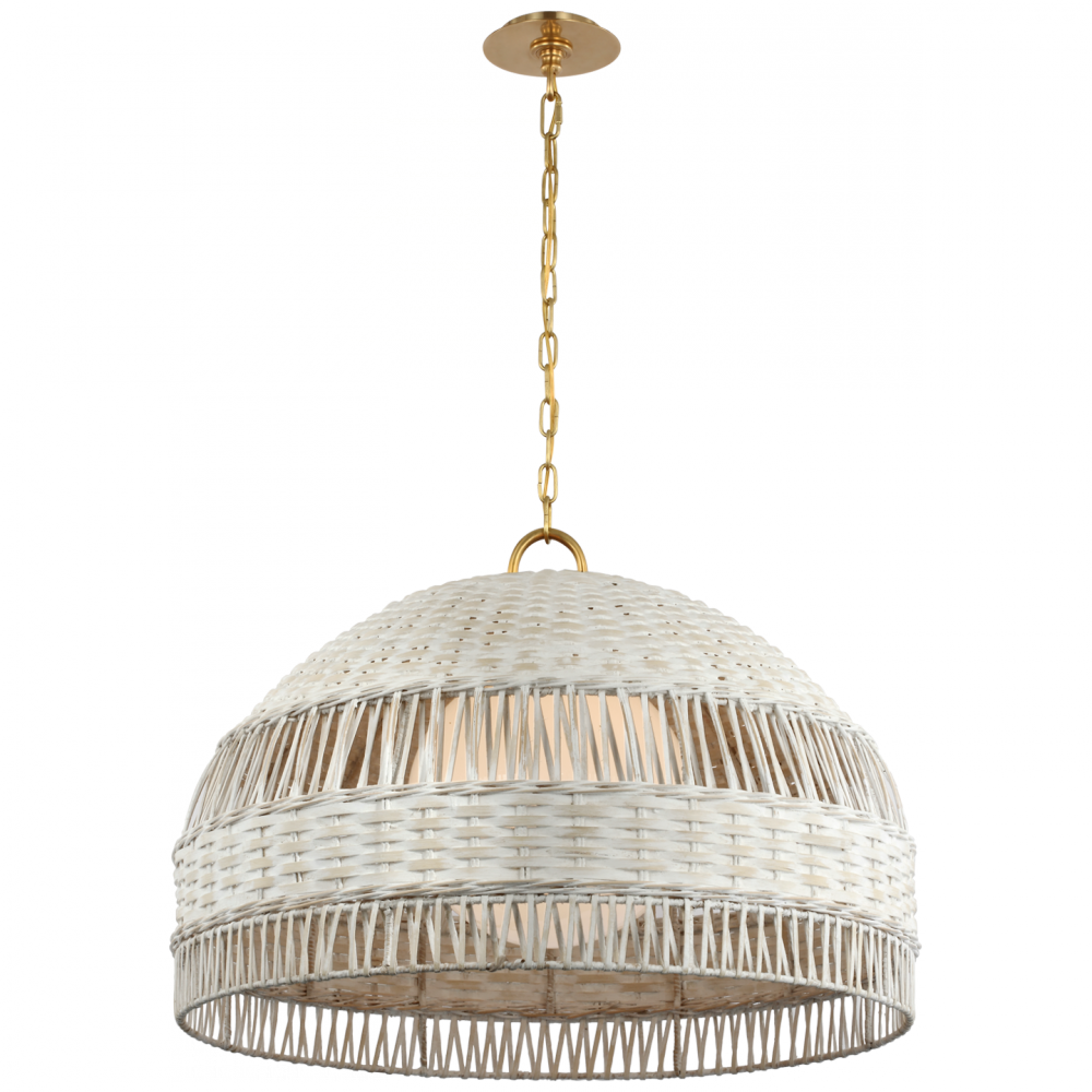 Whit Extra Large Dome Hanging Shade