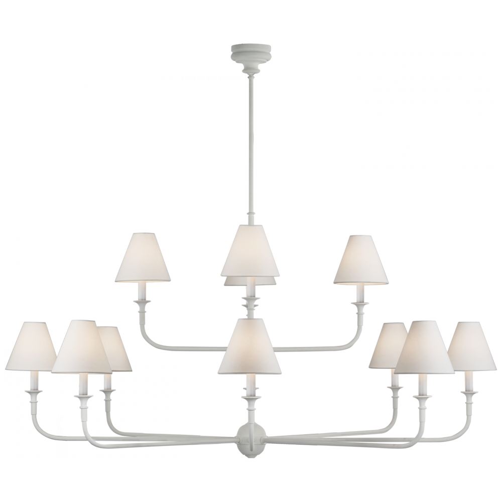 Piaf Grande Two-Tier Chandelier