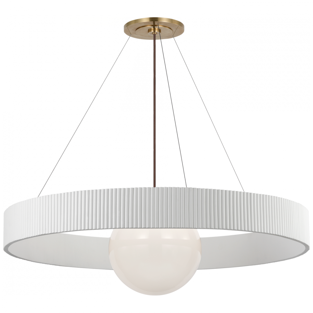 Arena 42&#34; Ring and Globe Chandelier