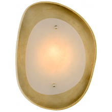 Visual Comfort & Co. Signature Collection RL ARN 2921G-ALB - Samos Small Sculpted Sconce
