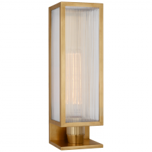 Visual Comfort & Co. Signature Collection RL BBL 2185SB-CRB - York 16" Single Box Outdoor Sconce