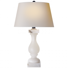 Visual Comfort & Co. Signature Collection RL CHA 8924ALB-NP - Balustrade Table Lamp