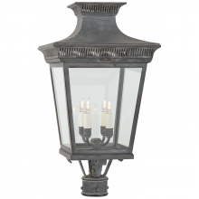 Visual Comfort & Co. Signature Collection RL CHO 7055WZ-CG - Elsinore Medium Post Lantern