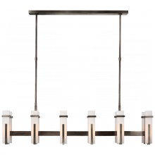 Visual Comfort & Co. Signature Collection RL S 5915BZ-ALB - Malik Large Linear Chandelier