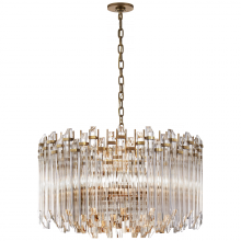 Visual Comfort & Co. Signature Collection RL SK 5421HAB-CA - Adele Large Wide Drum Chandelier