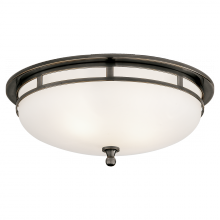 Visual Comfort & Co. Signature Collection RL SS 4011BZ-FG - Openwork Large Flush Mount