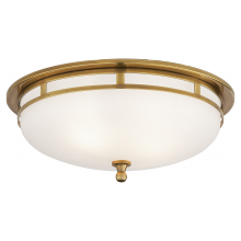 Visual Comfort & Co. Signature Collection RL SS 4011HAB-FG - Openwork Large Flush Mount