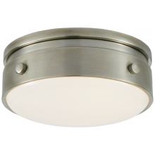 Visual Comfort & Co. Signature Collection RL TOB 4062AN-WG - Hicks 5.5" Solitaire Flush Mount