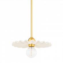 Mitzi by Hudson Valley Lighting H499701-AGB/CCR - Tinsley Pendant