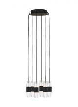 Visual Comfort & Co. Modern Collection SLCH38427B - Lassell Short 6 Light Chandelier