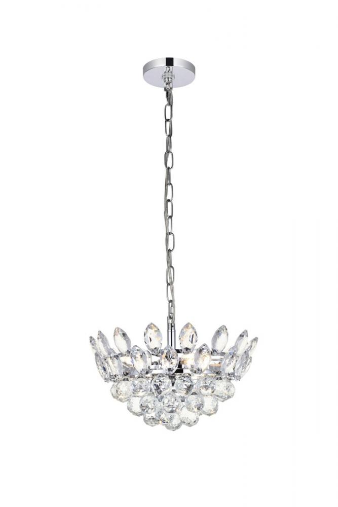 Emilia 14 Inch Pendant in Chrome