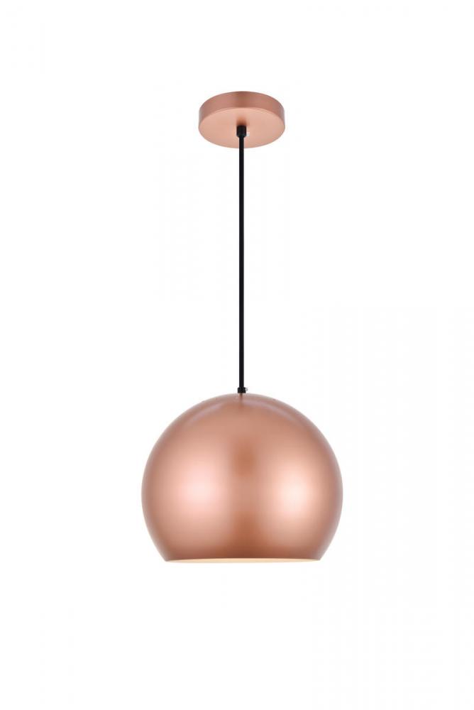 Kasey 1 Light Honey Gold Pendant