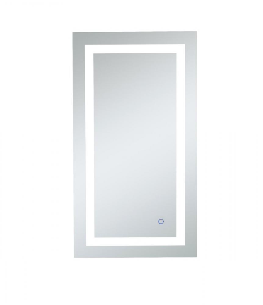 Helios 20inx36in Hardwired LED Mirror with Touch Sensor and Color Changing Temperature