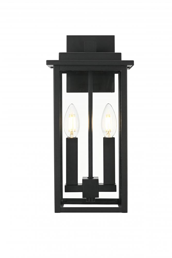 Wall Sconse W7&#34;D5.5&#34;H15&#34; Black
