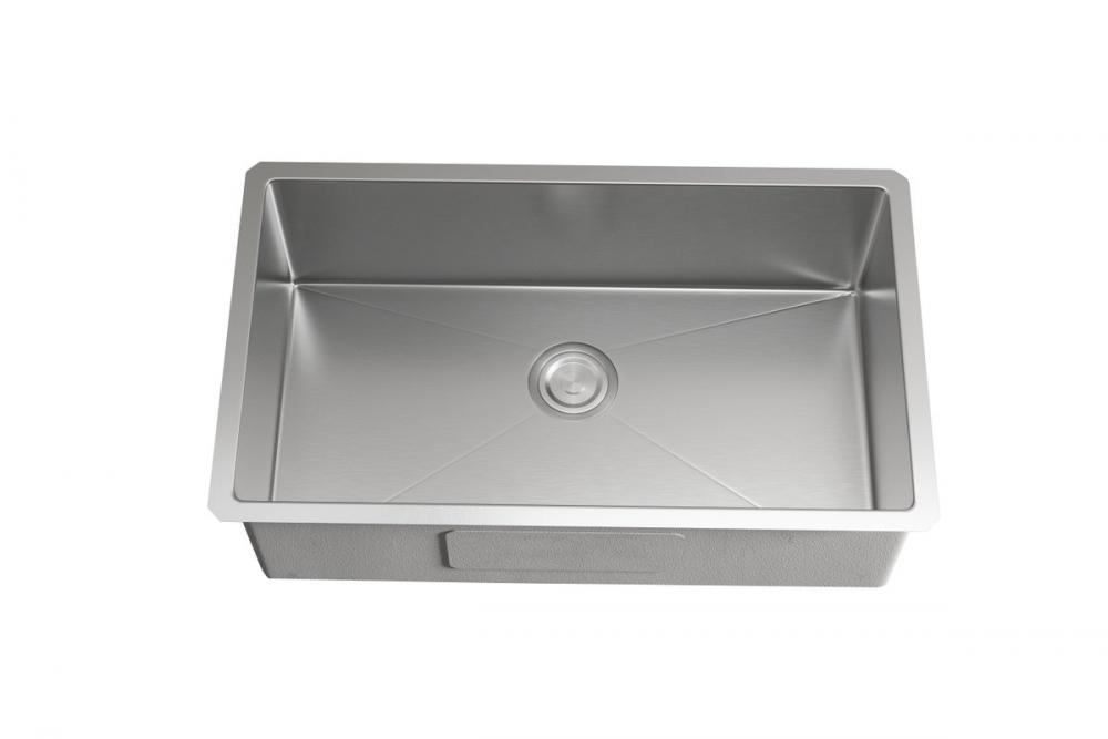 Stainless Steel Undermount Kitchen Sink L30&#39;&#39;xW18&#39;&#39;xH10&#34;