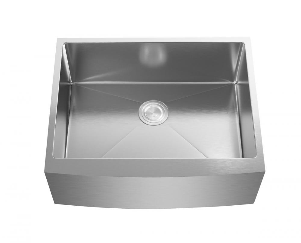 Stainless Steel Farmhouse Kitchen Sink L27&#39;&#39;xW22&#39;&#39;xH10&#34;