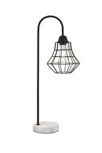 Elegant LD4008T11BK - Candor 1 light Black Table lamp