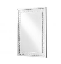 Elegant MR9159 - Sparkle 31 In. Contemporary Rectangle Mirror in Clear