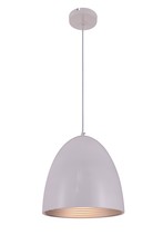 Elegant LDPD2039 - Circa Collection Pendant D11.5in H12in Lt:1 white Finish