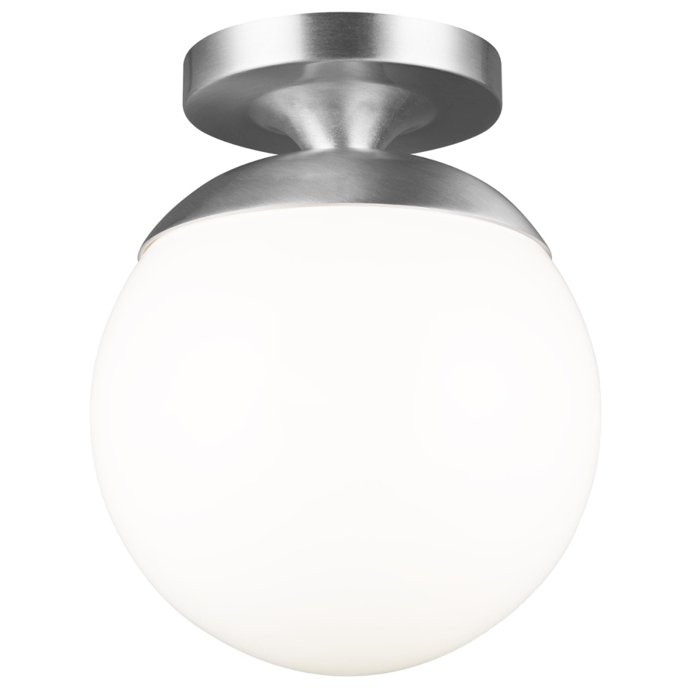 Leo - Hanging Globe One Light Wall / Ceiling Semi-Flush Mount