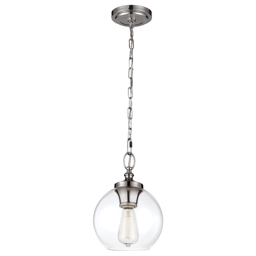 Tabby Clear Glass Mini Pendant