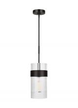 Visual Comfort & Co. Studio Collection CP1171AI - Geneva Mid-Century 1-Light Indoor Dimmable Large Pendant Ceiling Hanging Chandelier Light