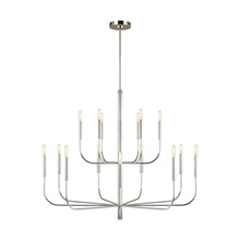 Visual Comfort & Co. Studio Collection EC10015PN - Large Two-Tier Chandelier