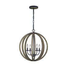 Visual Comfort & Co. Studio Collection F2935/4WOW/AF - Small Pendant