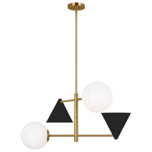 Visual Comfort & Co. Studio Collection AEC1114MBKBBS - Cosmo Medium Chandelier